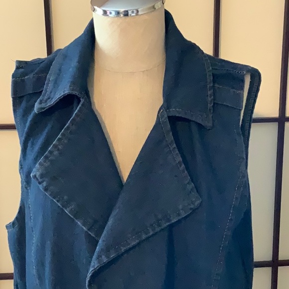 Denim Vest Jacket Size XXL New with Tag - Picture 2 of 5